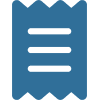 A blue and green rectangle with an arrow on it.